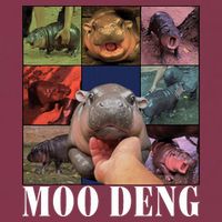 Funny Moo Deng Baby Pygmy Hippo Cute Zoo For Family 16oz Travel Tumbler