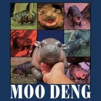 Funny Moo Deng Baby Pygmy Hippo Cute Zoo For Family Infant Baby Jersey Bodysuit