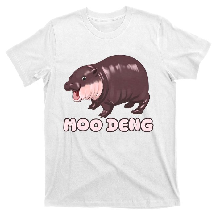 Funny Moo Deng Bouncy Pig The Cute Baby T-Shirt