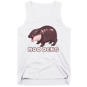 Funny Moo Deng Bouncy Pig The Cute Baby Tank Top