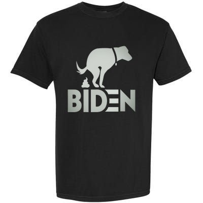 funny my dog hates joe biden i love my dog anti joe biden Garment-Dyed Heavyweight T-Shirt