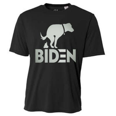 funny my dog hates joe biden i love my dog anti joe biden Cooling Performance Crew T-Shirt