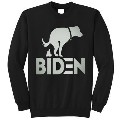 funny my dog hates joe biden i love my dog anti joe biden Sweatshirt