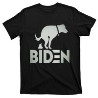 funny my dog hates joe biden i love my dog anti joe biden T-Shirt