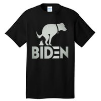 funny my dog hates joe biden i love my dog anti joe biden Tall T-Shirt