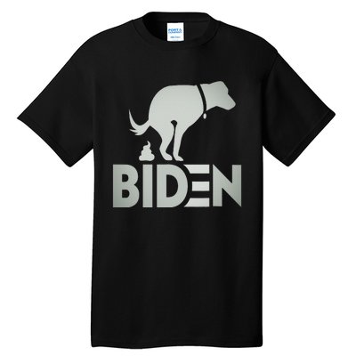 funny my dog hates joe biden i love my dog anti joe biden Tall T-Shirt