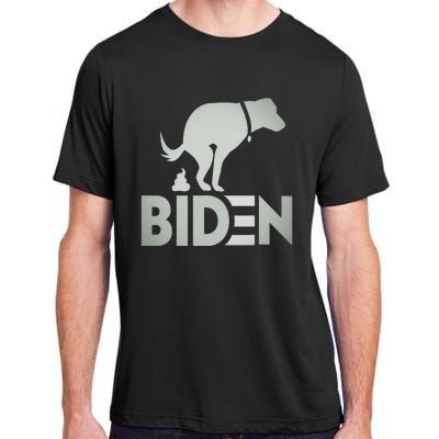 funny my dog hates joe biden i love my dog anti joe biden Adult ChromaSoft Performance T-Shirt