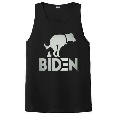 funny my dog hates joe biden i love my dog anti joe biden PosiCharge Competitor Tank