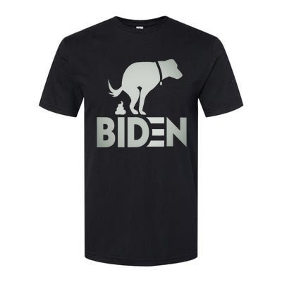 funny my dog hates joe biden i love my dog anti joe biden Softstyle CVC T-Shirt