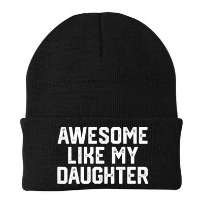 Funny Mom & Dad Gift From Daughter Awesome Like My Daughters Beanie