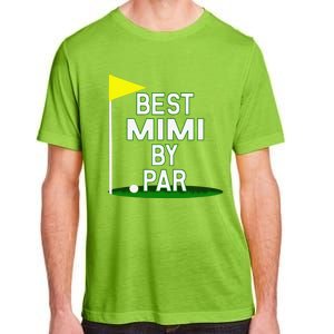 Funny Mother's Day Best Mimi By Par Golf Gift Adult ChromaSoft Performance T-Shirt