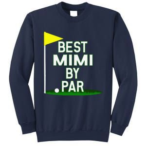 Funny Mother's Day Best Mimi By Par Golf Gift Sweatshirt