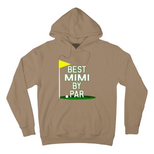 Funny Mother's Day Best Mimi By Par Golf Gift Hoodie