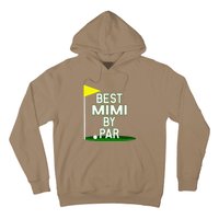 Funny Mother's Day Best Mimi By Par Golf Gift Hoodie