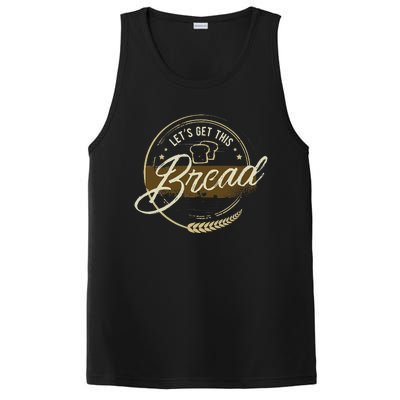 Funny Meme Design Lets Get This Bread Gift Design PosiCharge Competitor Tank