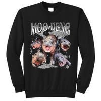Funny Moo Deng Baby Pygmy Hippo Cute Zoo For Family Sweatshirt