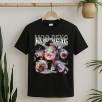 Funny Moo Deng Baby Pygmy Hippo Cute Zoo For Family T-Shirt