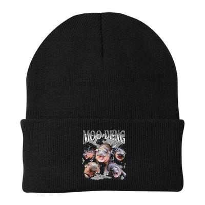 Funny Moo Deng Baby Pygmy Hippo Cute Zoo For Family Beanie