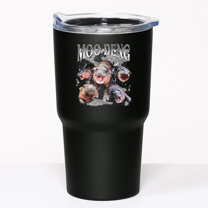 Funny Moo Deng Baby Pygmy Hippo Cute Zoo For Family Tumbler