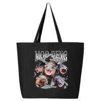 Funny Moo Deng Baby Pygmy Hippo Cute Zoo For Family 25L Jumbo Tote