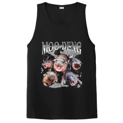Funny Moo Deng Baby Pygmy Hippo Cute Zoo For Family PosiCharge Competitor Tank