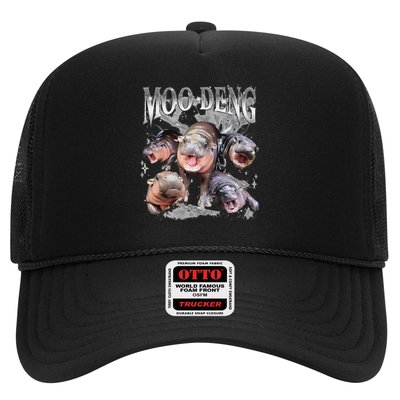 Funny Moo Deng Baby Pygmy Hippo Cute Zoo For Family Trucker Hat