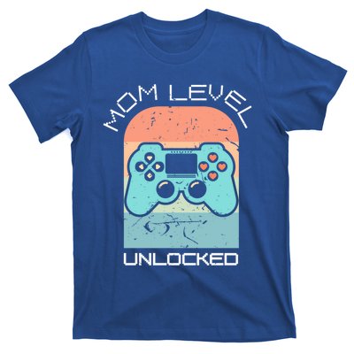 Funny Mothers Day Gamer Mom Gaming On A Mother Level Up Game Gift T-Shirt