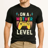 Funny Mothers Day Gamer Mom Gaming On A Mother Level Up Game Meaningful Gift Cooling Performance Crew T-Shirt
