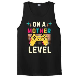 Funny Mothers Day Gamer Mom Gaming On A Mother Level Up Game Meaningful Gift PosiCharge Competitor Tank