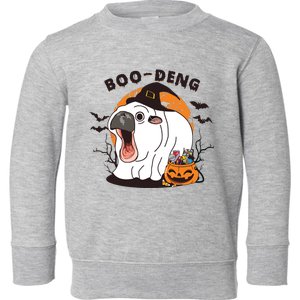 Funny Moo Deng Pumpkin Halloween Costumes Pygmy Hippopotamus Toddler Sweatshirt