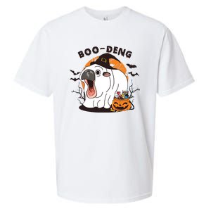 Funny Moo Deng Pumpkin Halloween Costumes Pygmy Hippopotamus Sueded Cloud Jersey T-Shirt