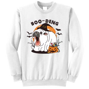 Funny Moo Deng Pumpkin Halloween Costumes Pygmy Hippopotamus Sweatshirt