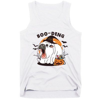 Funny Moo Deng Pumpkin Halloween Costumes Pygmy Hippopotamus Tank Top