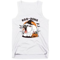 Funny Moo Deng Pumpkin Halloween Costumes Pygmy Hippopotamus Tank Top