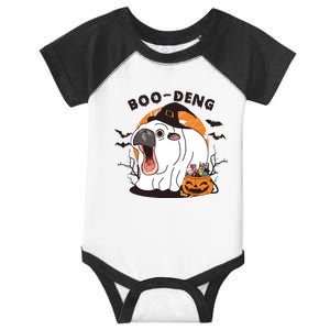 Funny Moo Deng Pumpkin Halloween Costumes Pygmy Hippopotamus Infant Baby Jersey Bodysuit