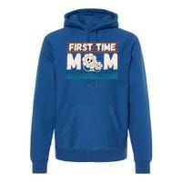 First MotherS Day New Mom Firsttime Mom Blooming Flower Gift Premium Hoodie