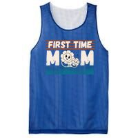 First MotherS Day New Mom Firsttime Mom Blooming Flower Gift Mesh Reversible Basketball Jersey Tank