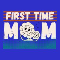 First MotherS Day New Mom Firsttime Mom Blooming Flower Gift Premium T-Shirt