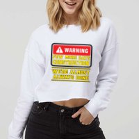 Few More Days Construction Company Construction Workers Cropped Pullover Crew
