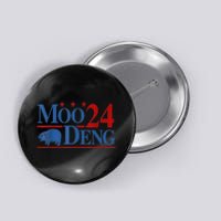 Funny Moo Deng 2024 Cute Baby Hippo Moo Deng Gift Button