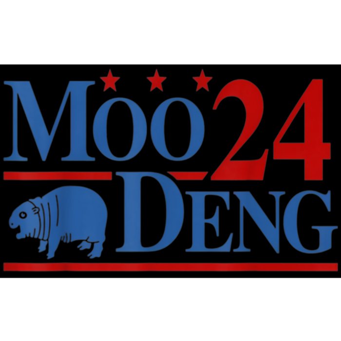 Funny Moo Deng 2024 Cute Baby Hippo Moo Deng Gift Bumper Sticker