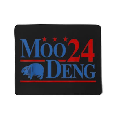 Funny Moo Deng 2024 Cute Baby Hippo Moo Deng Gift Mousepad