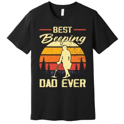 Funny Metal Detector Detecting Saying Premium T-Shirt