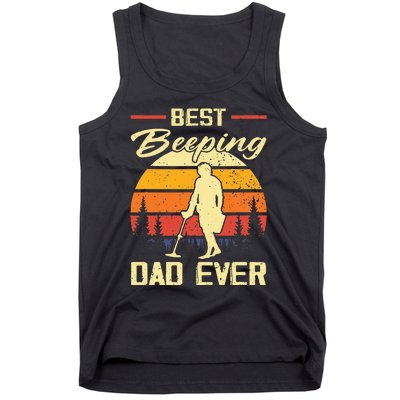 Funny Metal Detector Detecting Saying Tank Top