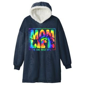 Funny Mother's Day Mom Life Mommy Mama Needs Coffee Gift Hooded Wearable Blanket