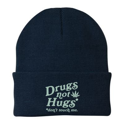Funny Marijuana Drug Not Hugs Don't Touch Me 420 Canabis Beanie