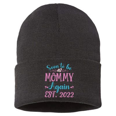 Funny Mother's Day T Sustainable Knit Beanie