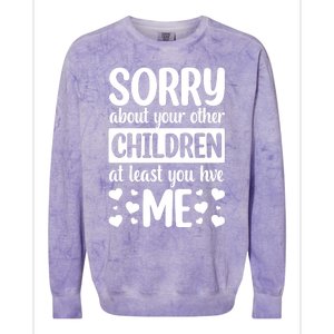 Funny Mothers Day T Colorblast Crewneck Sweatshirt