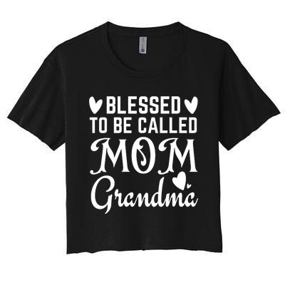 Funny Mothers Day T S Women's Crop Top Tee