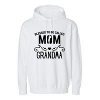 Funny Mothers Day T S Garment-Dyed Fleece Hoodie